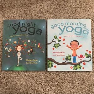 Good Night Yoga & Good Morning Yoga Book Bundle